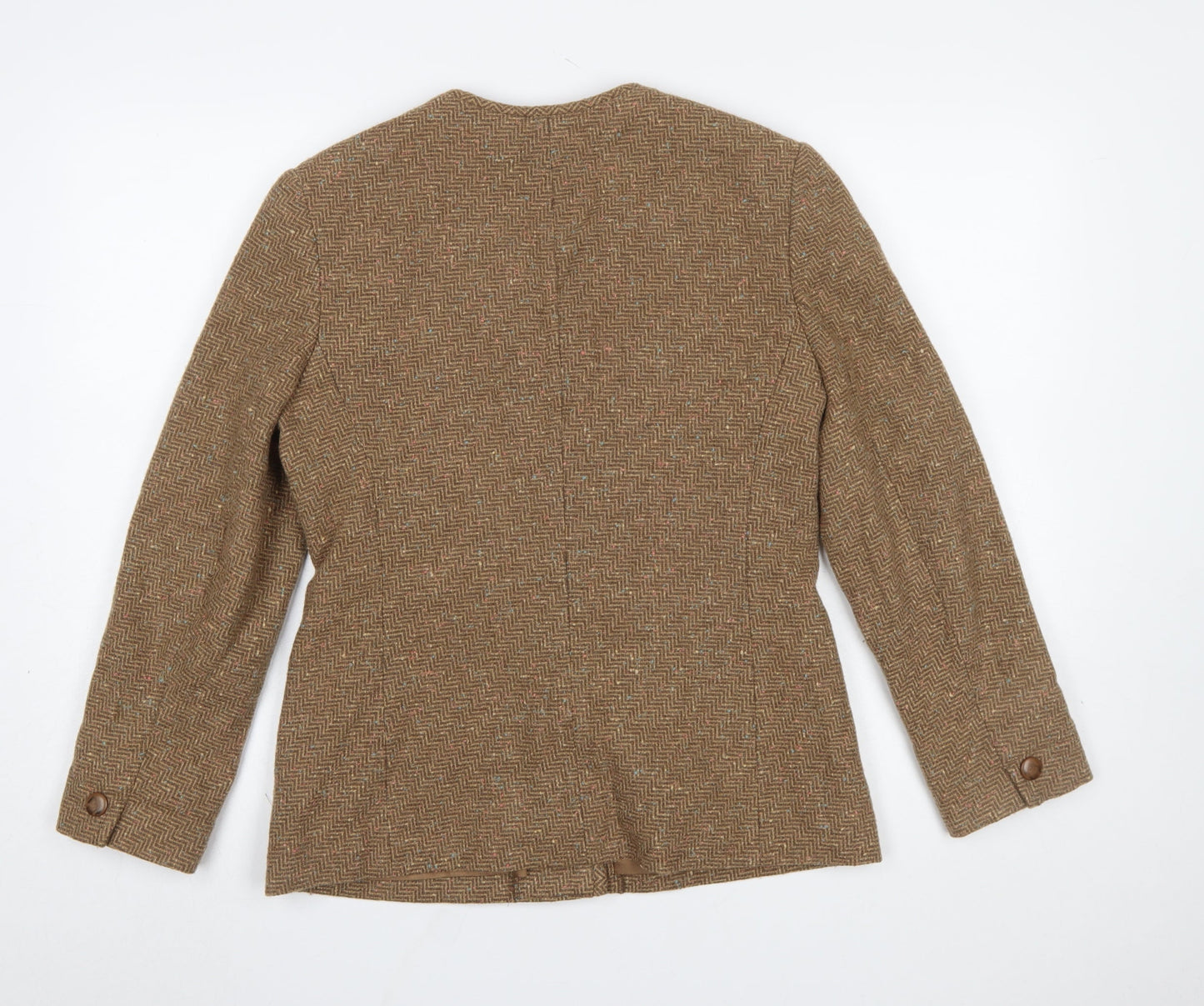Womens UK Size 12 Pendleton Petites Brown Blazer