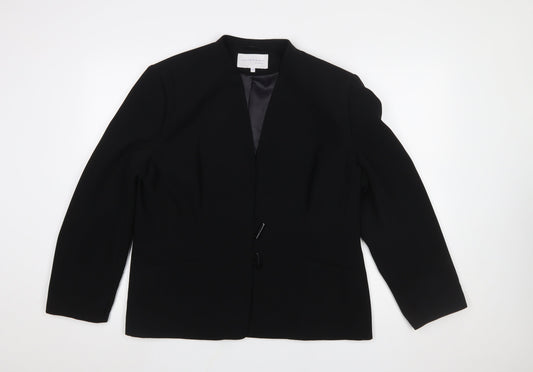 Womens UK Size 18 Autonomy Regular Black Blazer