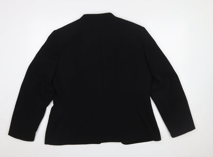 Womens UK Size 18 Autonomy Regular Black Blazer