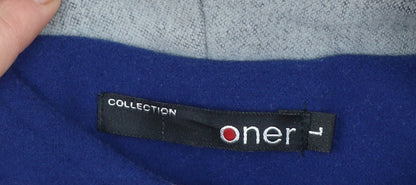 Womens UK Size L Oner Blue Trench Coat
