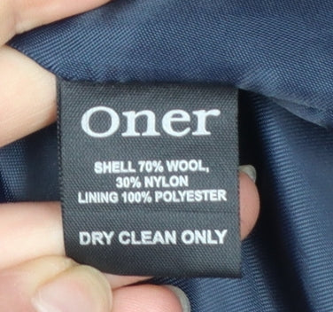 Womens UK Size L Oner Blue Trench Coat