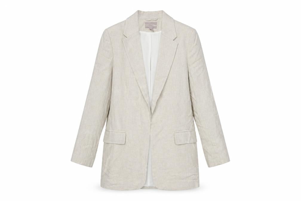 Womens UK Size XS H&M Regular Beige Blazer