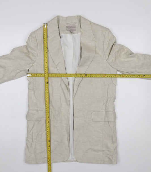 Womens UK Size XS H&M Regular Beige Blazer