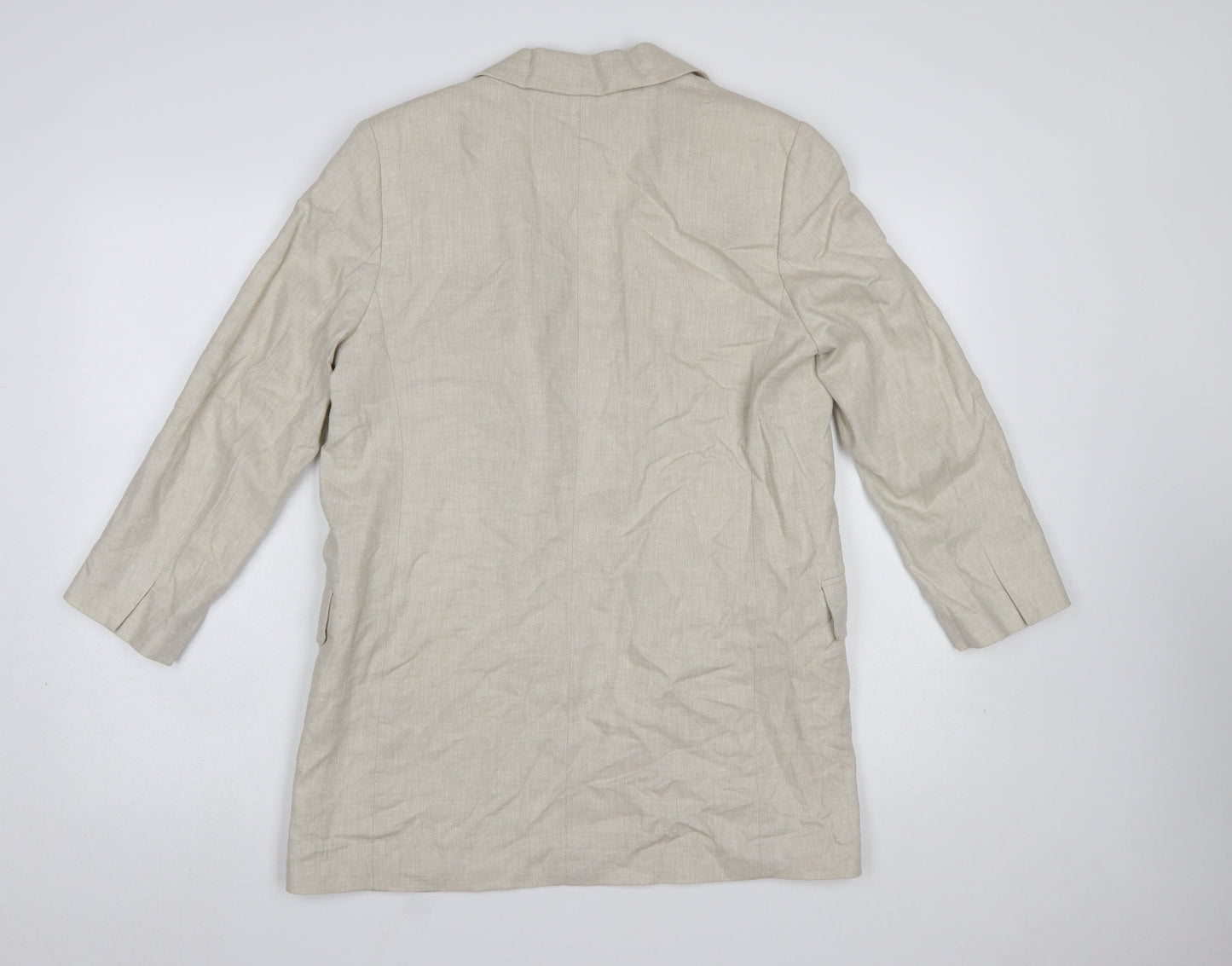 Womens UK Size XS H&M Regular Beige Blazer