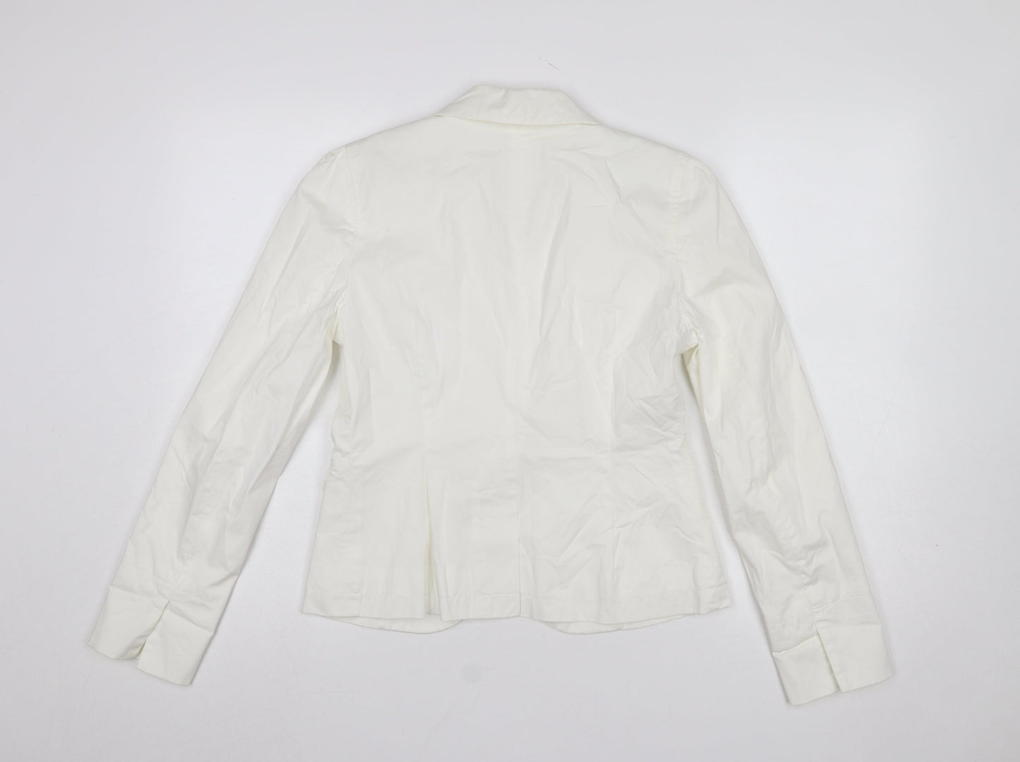 Womens UK Size M Gap Regular Ivory Blazer