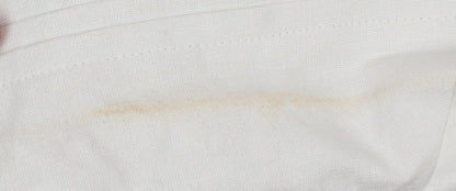 Alice Collins Women Ivory Linen Cotton Blazer Size 16 Single Breasted