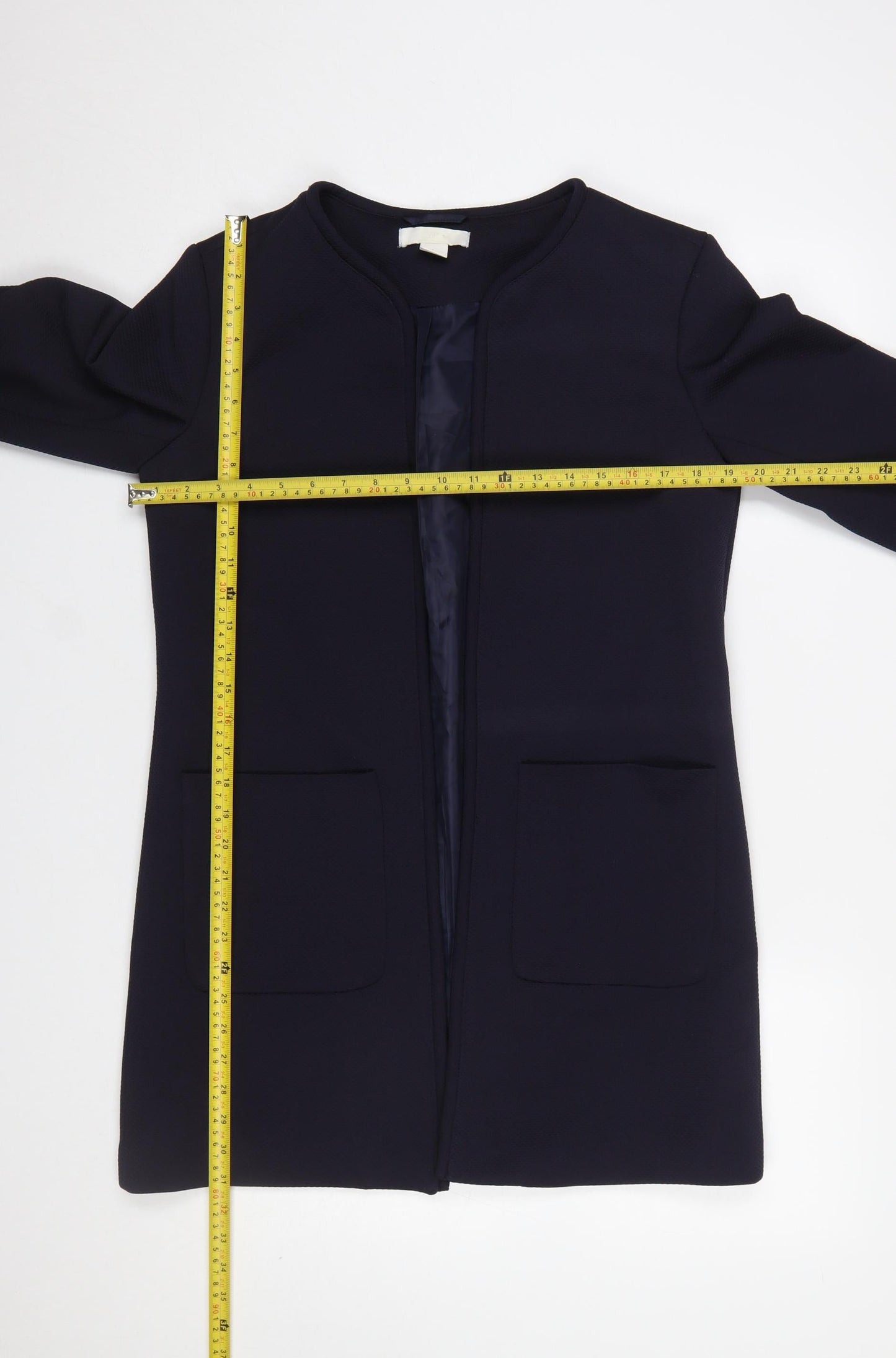 Womens UK Size M H&M Regular Blue Suit Jacket