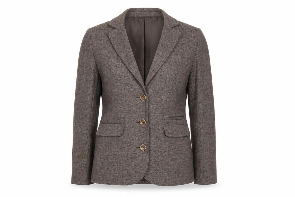 Womens UK Size 12 Daxon Regular Brown Blazer