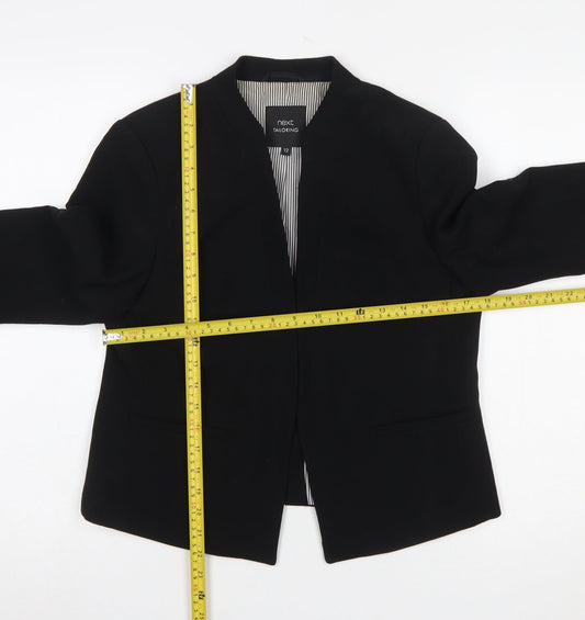 Next Women's Black Tailoring Blazer UK 12 Regular Fit