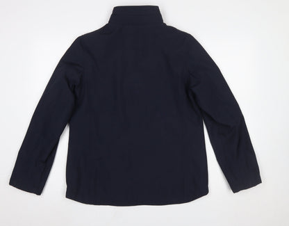 Womens UK Size 12 Maine New England Blue Soft Shell