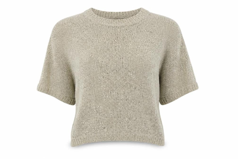 Teens UK Size 8 Tommy Hilfiger Beige Cropped Blouse