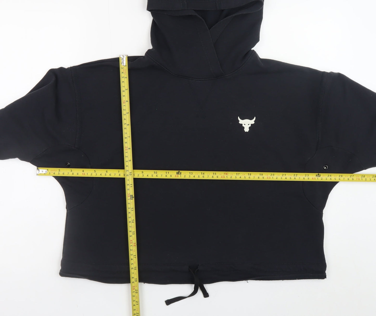 Womens UK Size S Under armour Black Pullover Hoodie