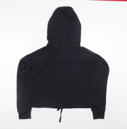 Womens UK Size S Under armour Black Pullover Hoodie