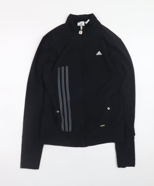 Womens UK Size 12 adidas Black Basic Jacket