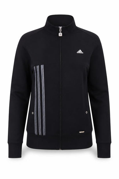 Womens UK Size 12 adidas Black Basic Jacket