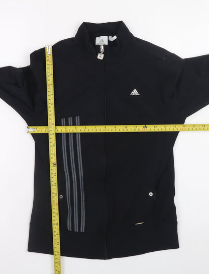 Womens UK Size 12 adidas Black Basic Jacket