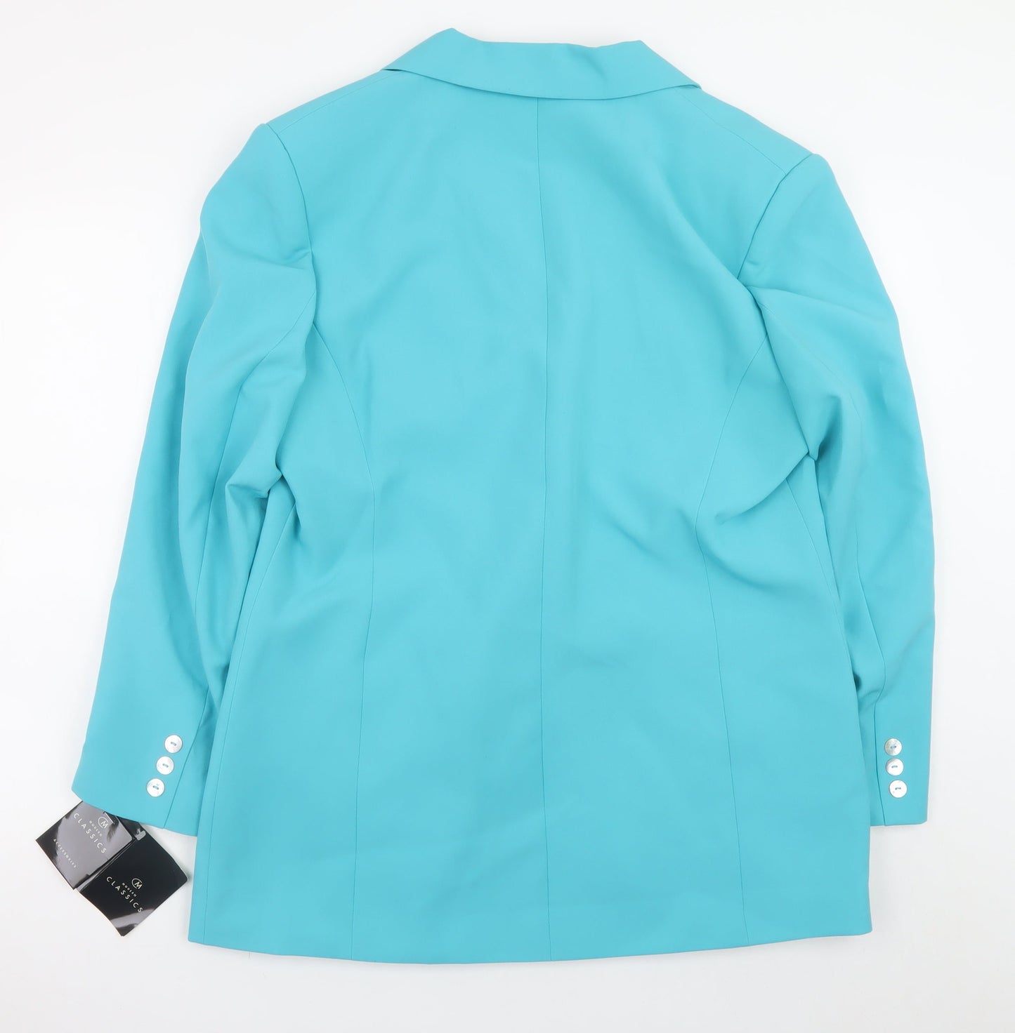Womens UK Size 18 Modern Classics Regular Blue Blazer
