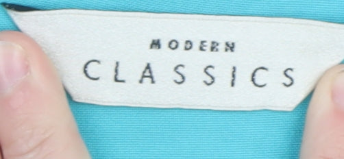 Womens UK Size 18 Modern Classics Regular Blue Blazer