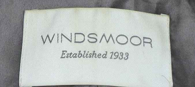 Windsmoor Women’s Brown Wool Cashmere Long Overcoat Size 18