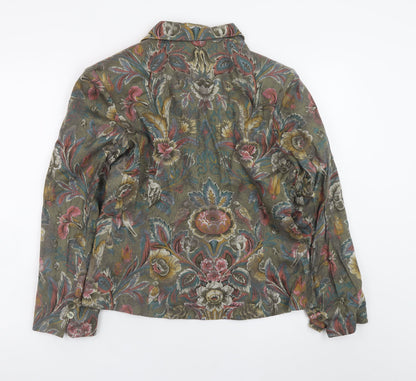 Next Originals Women’s Multicoloured Floral Blazer Size 10