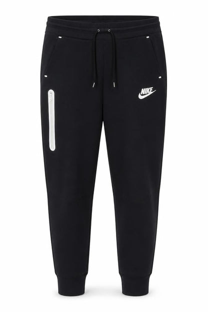 Nike Men’s Black Jogger Trousers M Regular Cotton Blend
