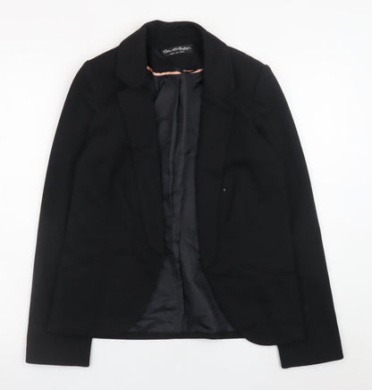 Miss Selfridge Women’s Black Blazer UK 10 Classic Work Jacket