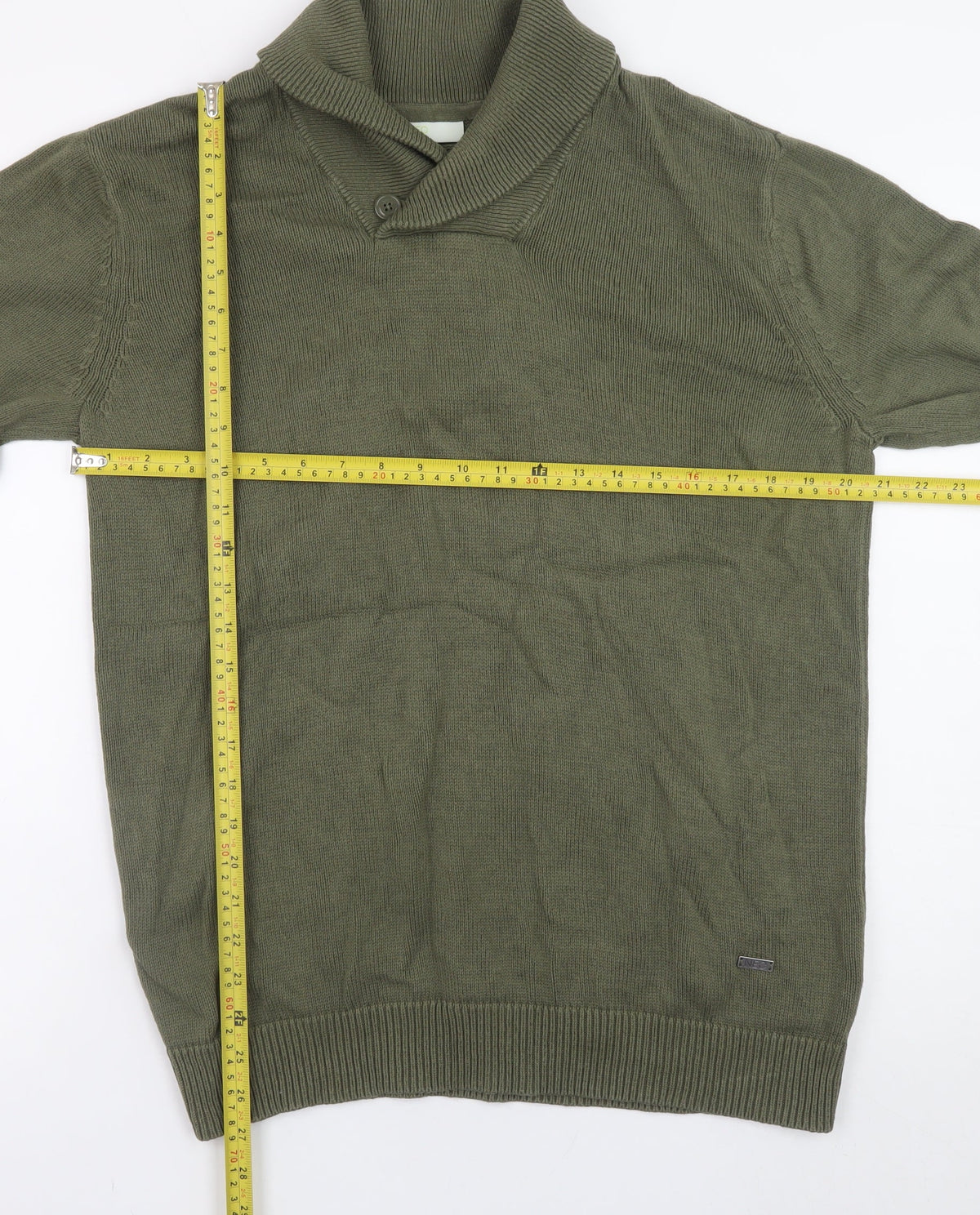 Mens UK Size L adidas Green Pullover Jumper