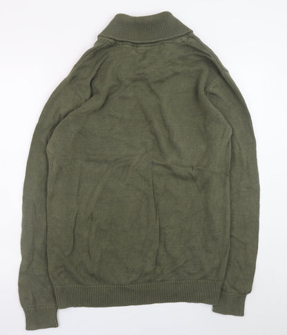 Mens UK Size L adidas Green Pullover Jumper