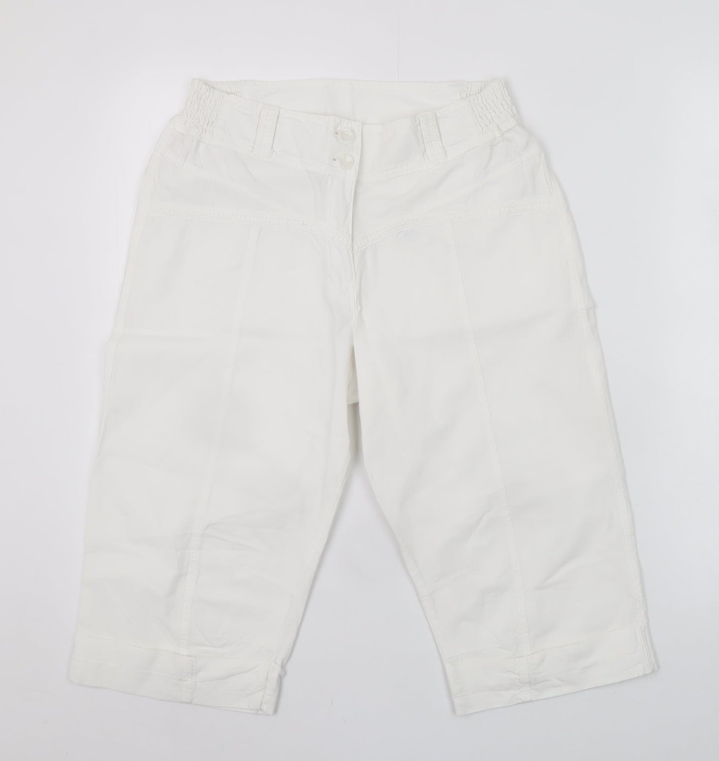 Womens UK Size L La Cotonnière Regular Fit Cargo Shorts