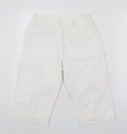 Womens UK Size L La Cotonnière Regular Fit Cargo Shorts