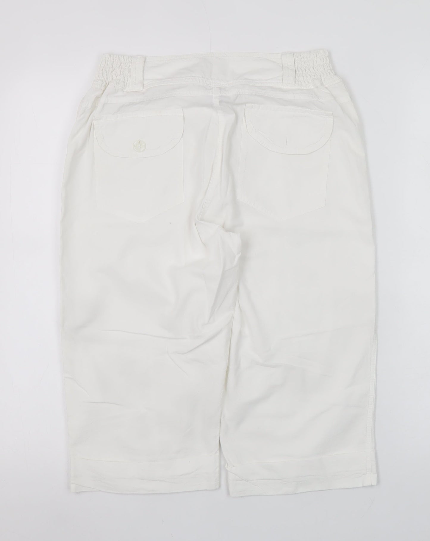 Womens UK Size L La Cotonnière Regular Fit Cargo Shorts