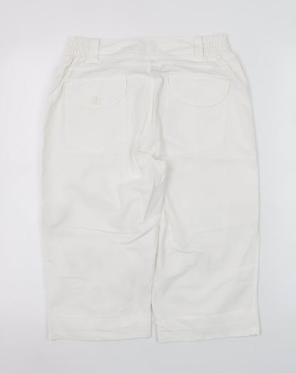 Womens UK Size L La Cotonnière Regular Fit Cargo Shorts