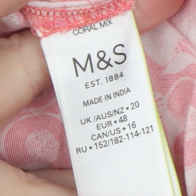 Womens UK Size 20 Marks and Spencer Relaxed Fit Paperbag Shorts