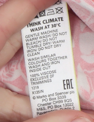 Womens UK Size 20 Marks and Spencer Relaxed Fit Paperbag Shorts