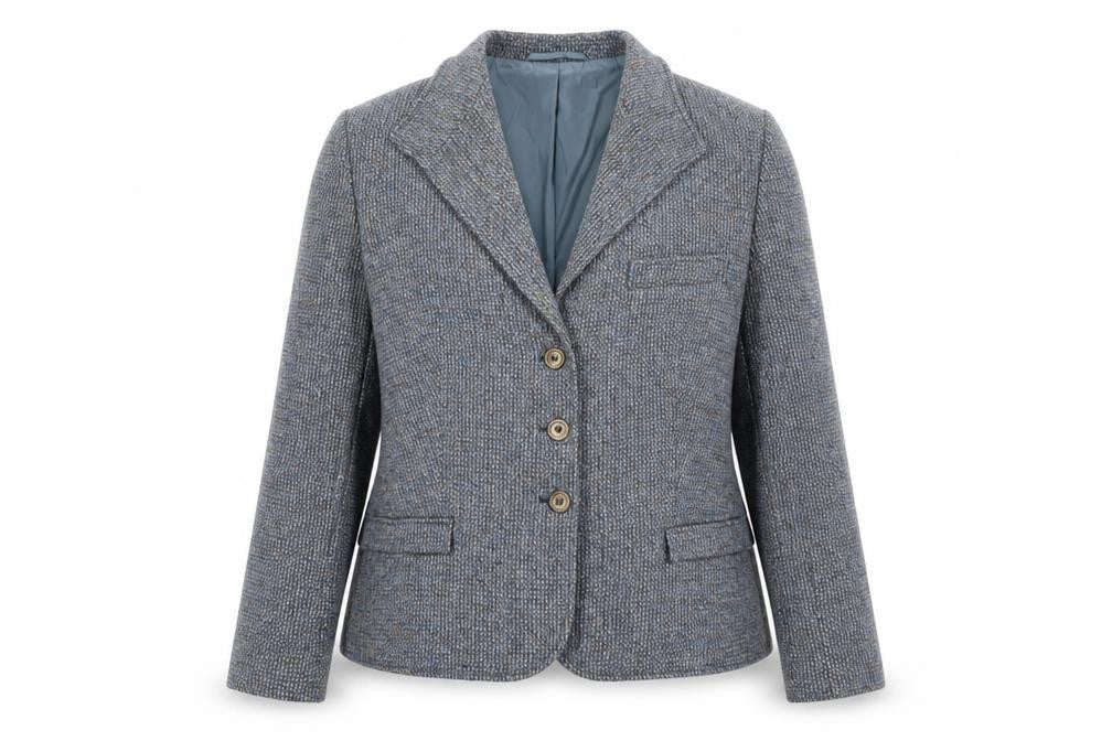 Womens UK Size 16 Felicitas Queisser Regular Blue Blazer