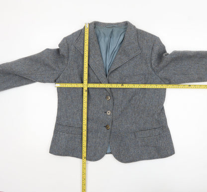 Womens UK Size 16 Felicitas Queisser Regular Blue Blazer