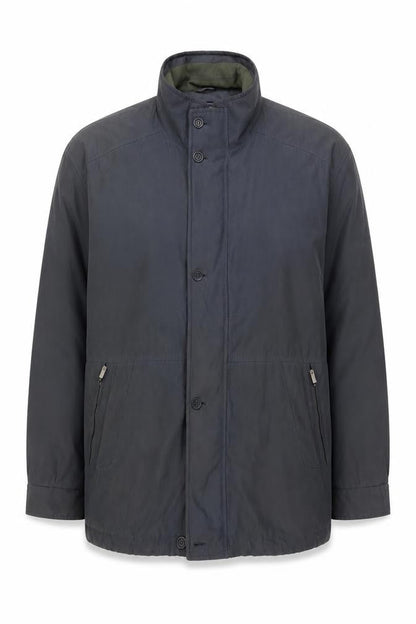 Weatherguard by Greenwoods Men's Grey L Lined Water Resistant Jacket