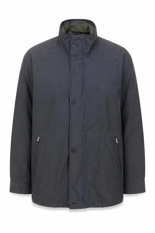 Weatherguard by Greenwoods Men's Grey L Lined Water Resistant Jacket