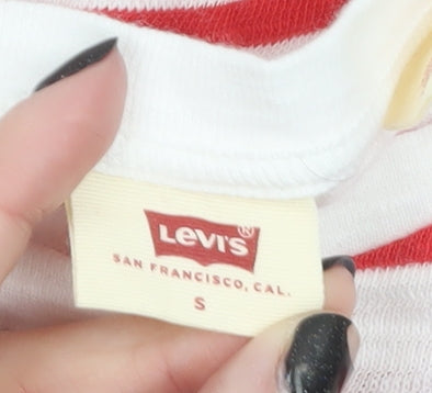 Womens UK Size S Levi's Multicoloured Basic T-Shirt