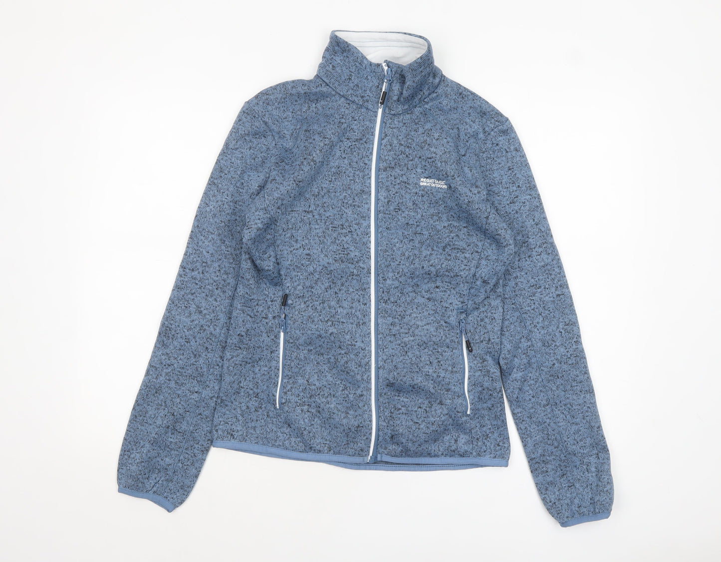 Womens UK Size 10 Regatta Great Outdoors Blue Soft Shell