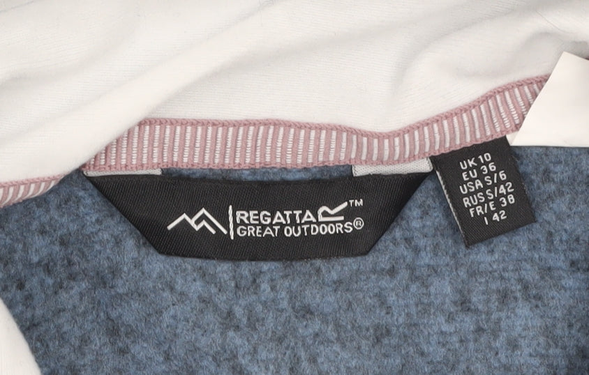 Womens UK Size 10 Regatta Great Outdoors Blue Soft Shell