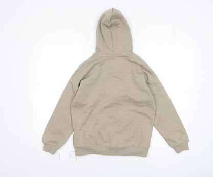 Boys UK Size 10-11 Years Marks and Spencer Beige Full Zip Hoodie
