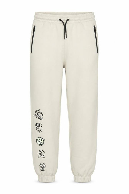 Boys UK Size 11-12 Years Marks and Spencer Regular Fit Jogger Beige Trousers