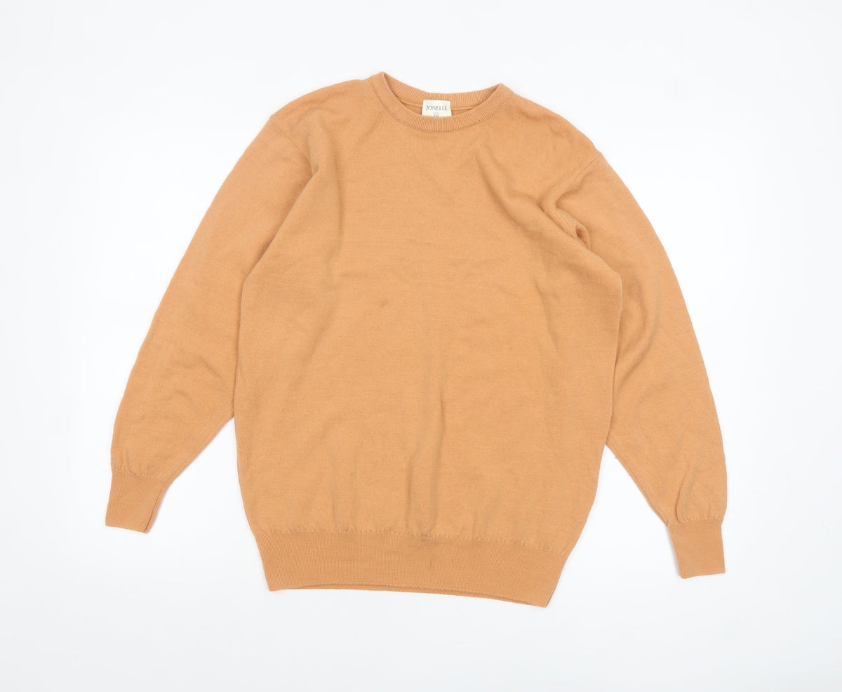 Womens UK Size 16 Jonelle Beige Pullover Jumper