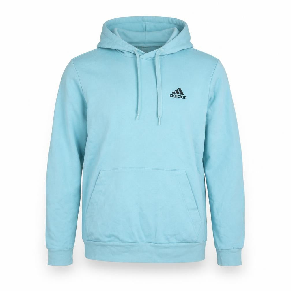 Mens UK Size M adidas Blue Pullover Hoodie