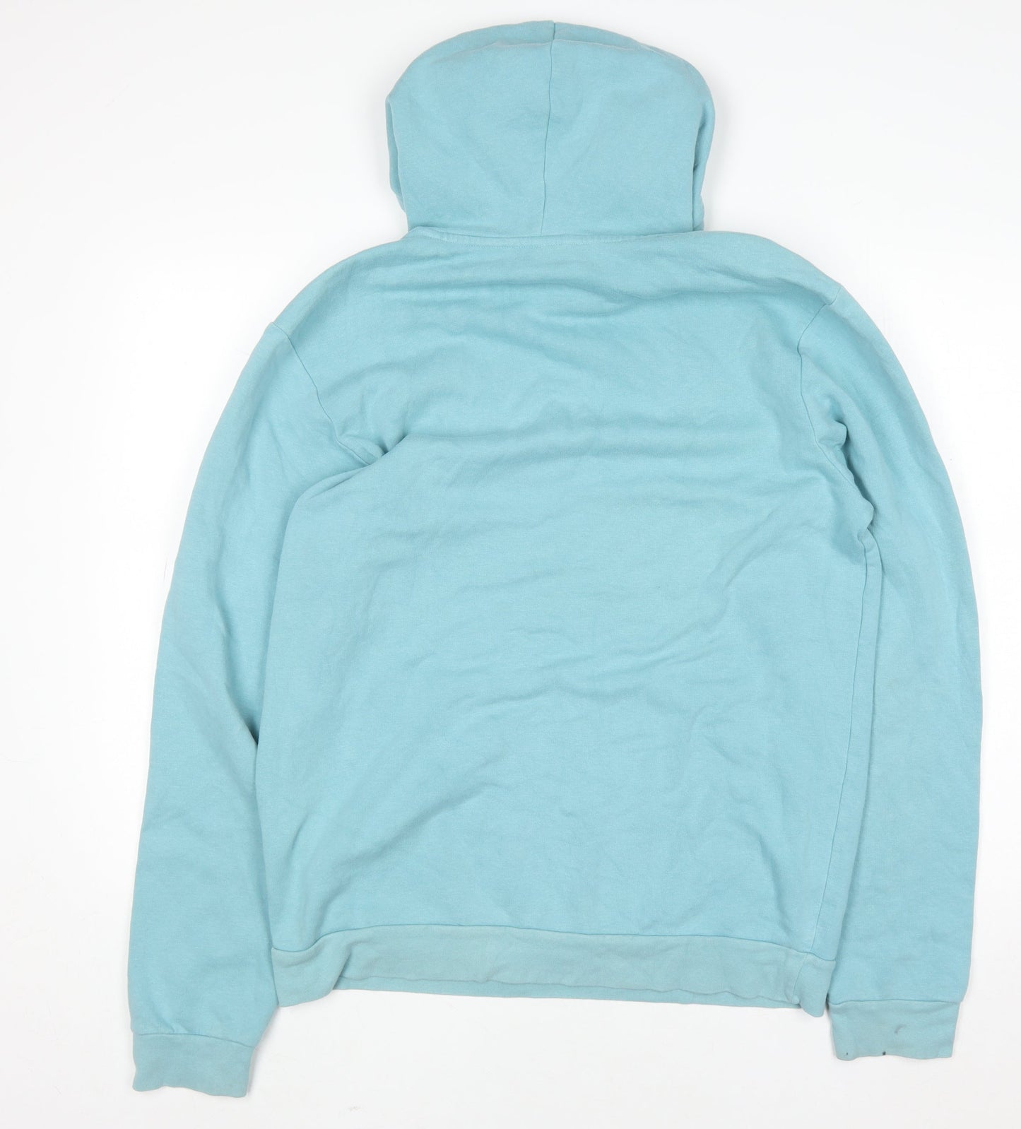 Mens UK Size M adidas Blue Pullover Hoodie