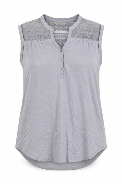 Womens UK Size 14 Marks and Spencer Grey Basic Blouse