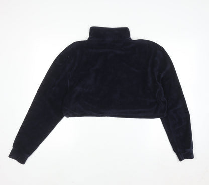 Womens UK Size M iets frans Blue Pullover Sweatshirt
