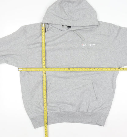Mens UK Size L Champion Grey Pullover Hoodie