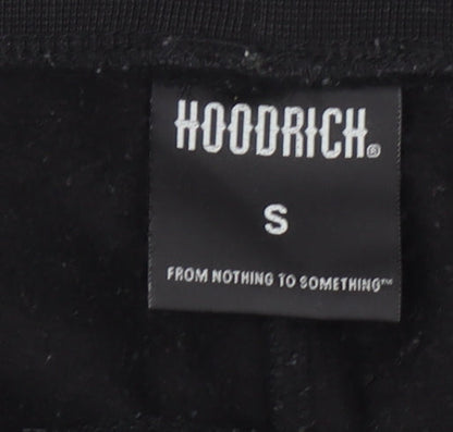 Mens UK Size S Hoodrich Regular Fit Jogger Black Trousers